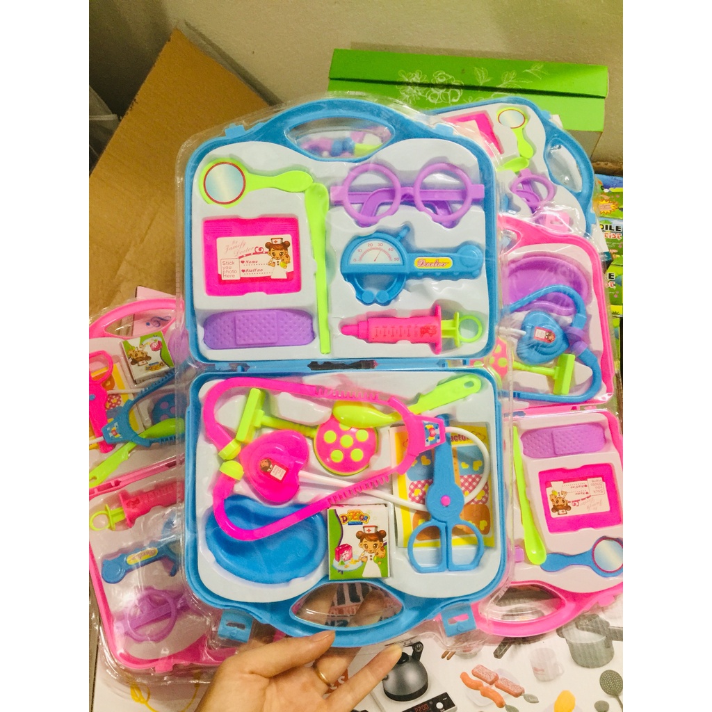 Bộ Đồ Chơi Vali Bác Sĩ_ Cho Bé Tập Tàm Bác Sĩ