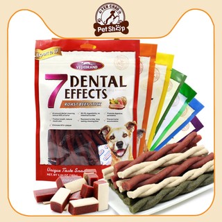 Xương gặm cho chó sạch răng miệng 7 DENTAL EFFECT 160g Petshop Yến Châu