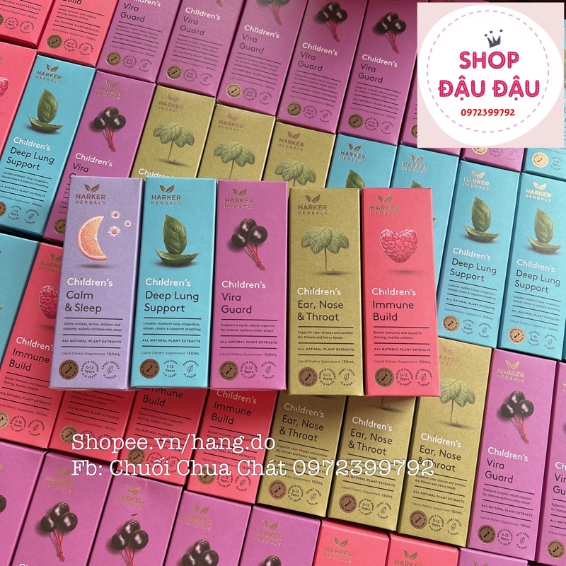 Siro thảo dược Harker Herbals cho bé 150ml