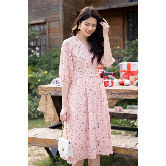 Đầm Bigsize Thiết kế Lụa voan không nhăn EROSIA (2hand) hợp đi chơi đi làm