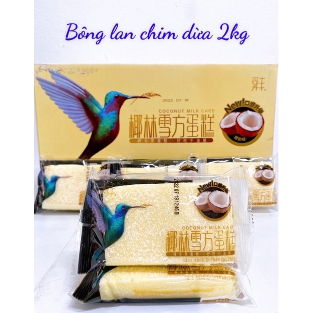 Bánh bông lan kẹp kem mix các vị (500gr)