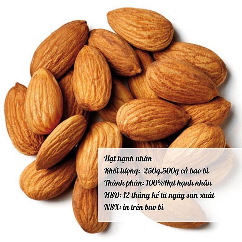 Hạnh Nhân Sống -500gr