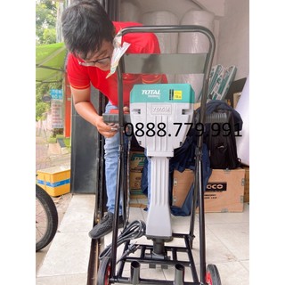 2200w máy đục bê tông total th220502 kèm 2 mũi đục