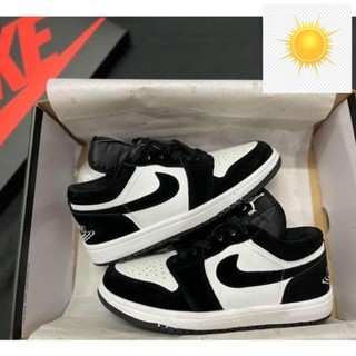 Giày 𝐉𝐨𝐫𝐝𝐚𝐧 1 low panda hàng cao câp màu đen trắng nam nữ, giày sneaker jd 1 panda cổ thấp full box + bill