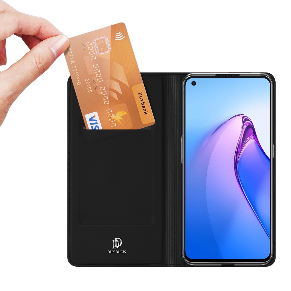 Dux Ducis OPPO Reno 10 Pro+ 5G Reno 8T 5G A17k Reno 8 Z/7 Z Bao da nắp gập Vỏ điện thoại từ tính