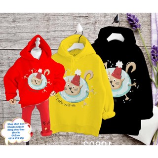 🍁💟🌴áo nỉ hoodie mèo noel , nỉ mũ gia đình, áo đôi loại 1 đủ màu đủ size