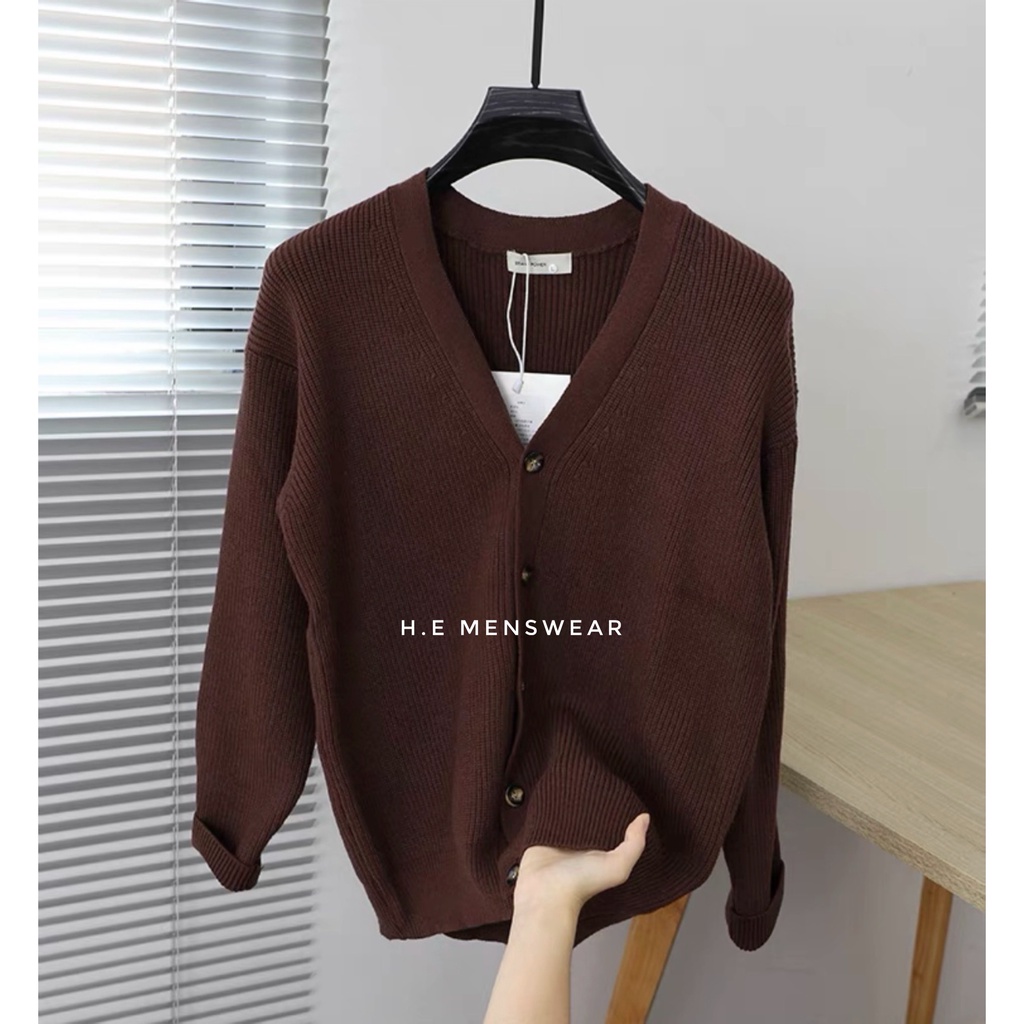 Áo Cardigan Len Dày Phong Cách Hàn Quốc 5 Màu CDG02