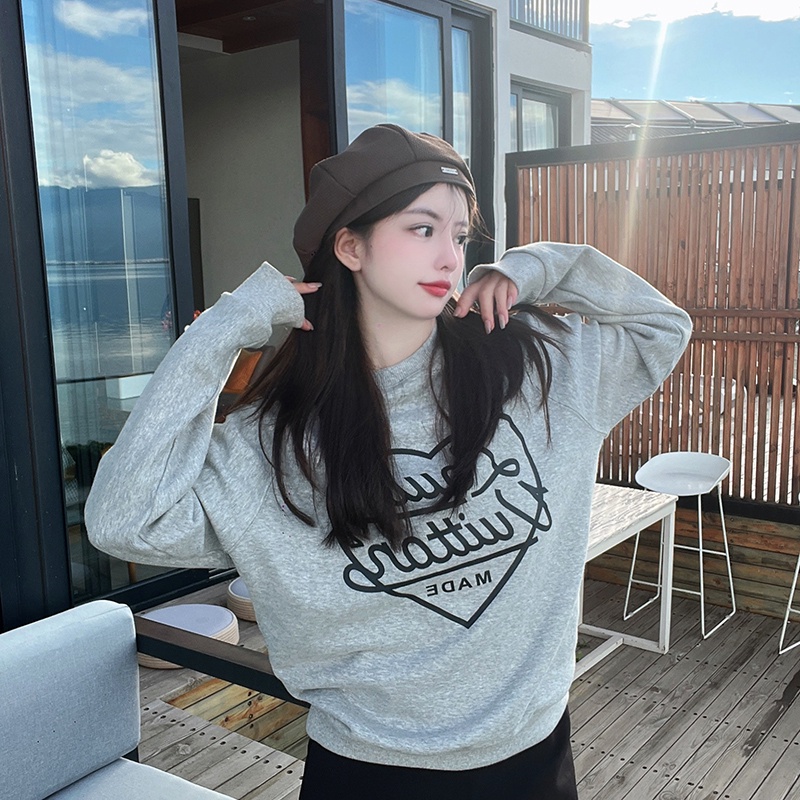 Mũ Beret Màu Đen Đính Nhãn Kim Loại Thời Trang Thu Đông Nhật Hàn