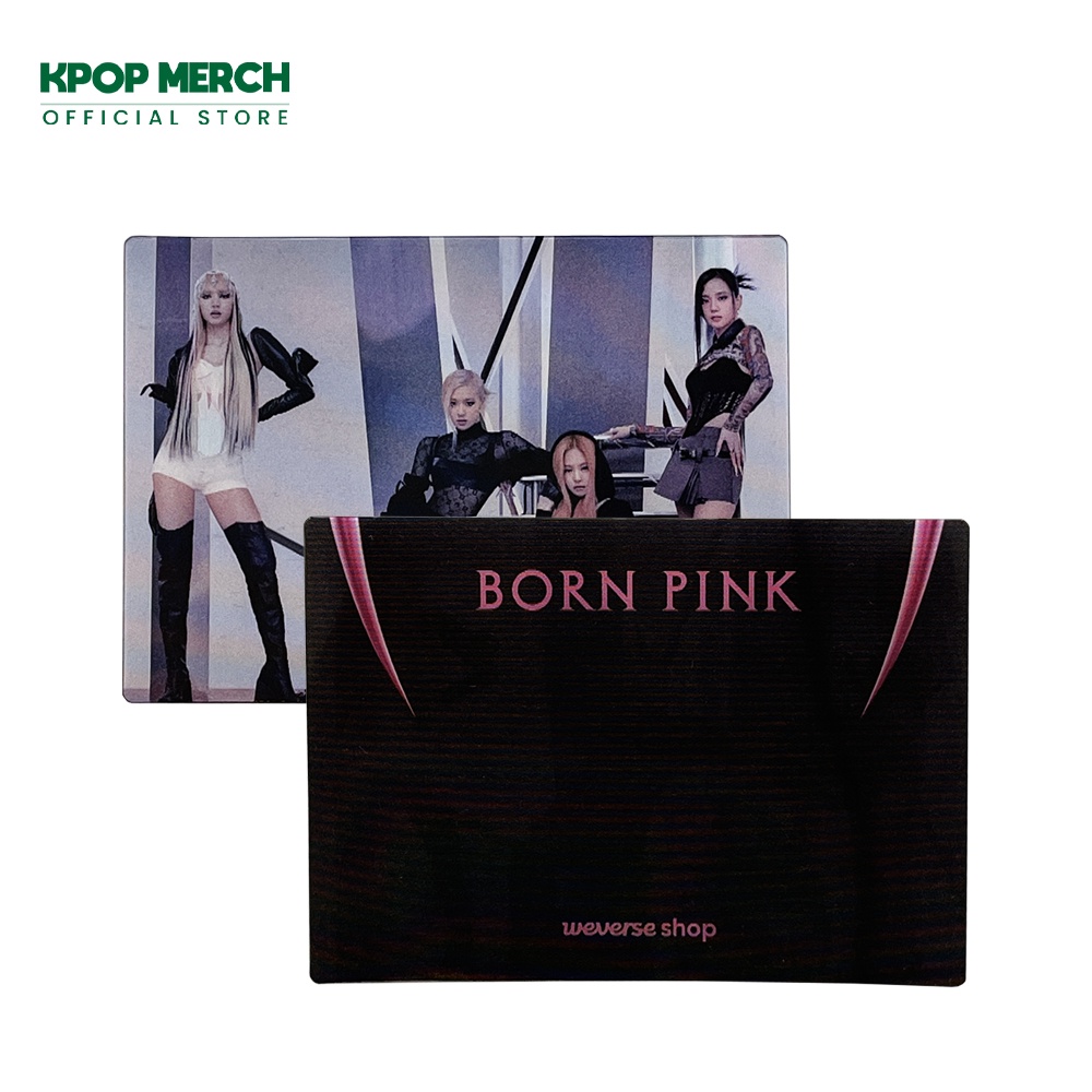 Khung ảnh BLACKPINK only pob born pink weverse pob