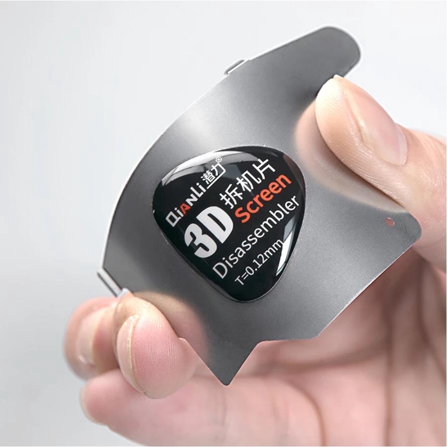 Bộ Thẻ Mở Sửa Chữa Màn Hình 3D 0.12MM Bằng Thép Không Gỉ Siêu Mỏng