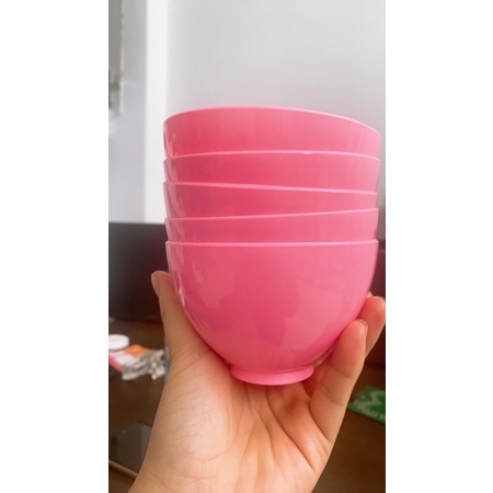 Bát nhựa dẻo đắp mặt nạ