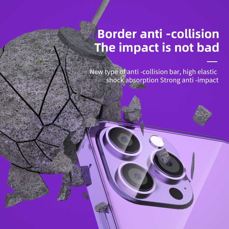 Kính Cường Lực Bảo Vệ Toàn Màn Hình Chống Bụi Cho iPhone 12 / 13 / 14 Pro Max