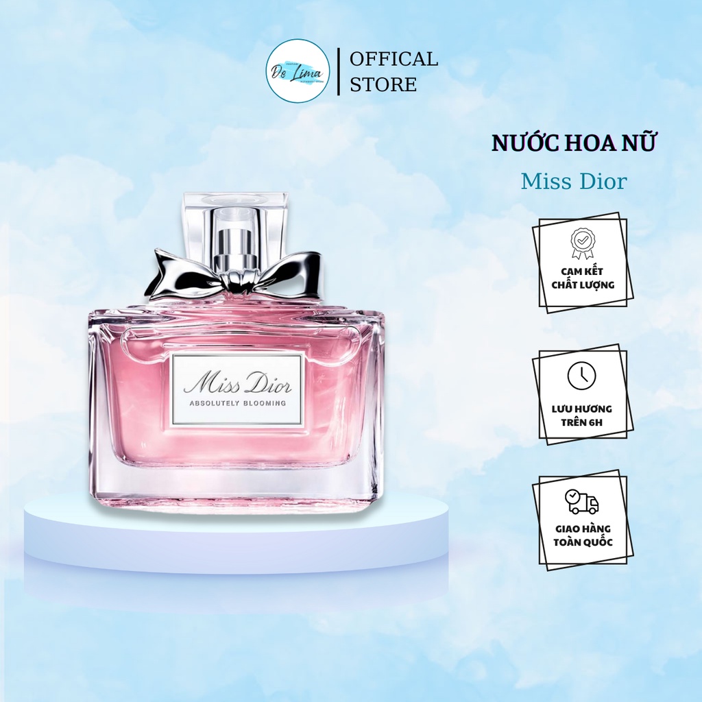 Nước hoa nữ Christian Dior Miss EDT - niềm say mê bất tận với vẻ đẹp vượt thời gian với sự chau chuốt - DELIMA OFFICIAL