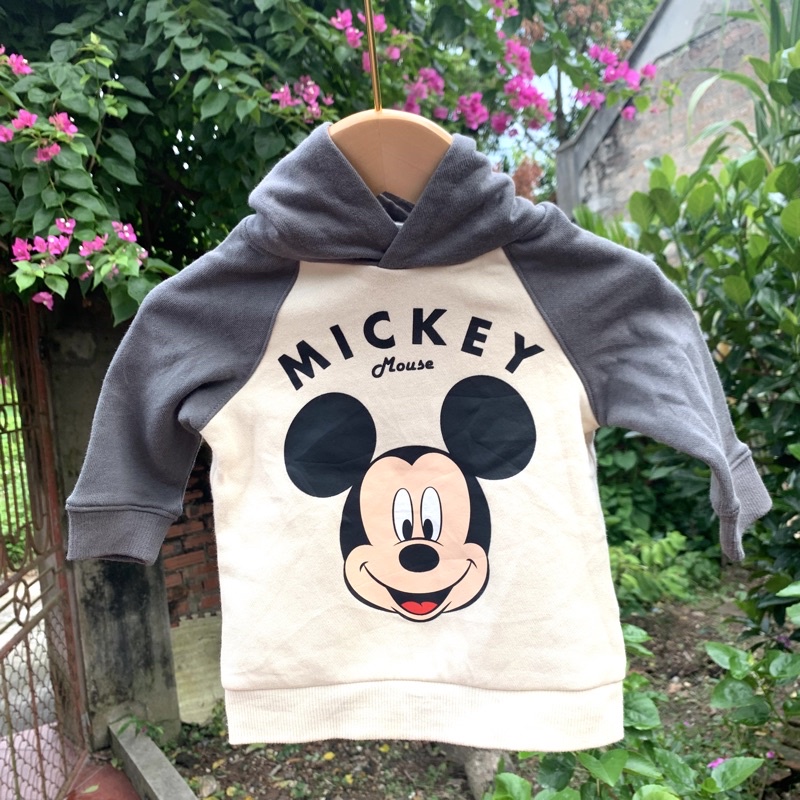 Áo nỉ, hoodie bé trai, bé gái Hát Mờ Authentic 5-16kg.