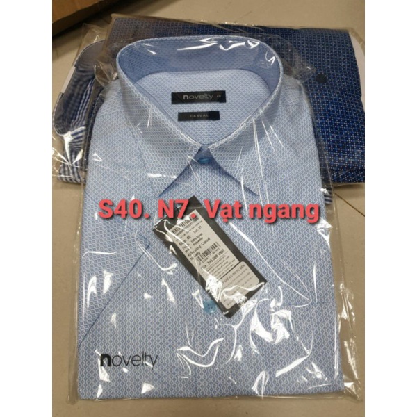 Sơ mi nam tay ngắn size 40