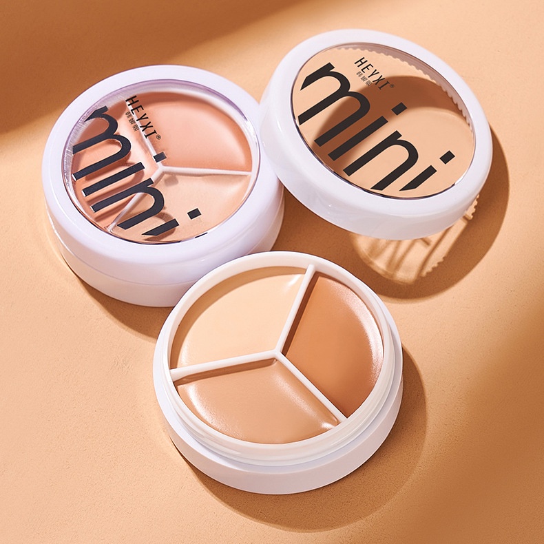 Kem Che Khuyết Điểm 3 Màu Che Phủ Quầng Thâm Chuyên Nghiệp
