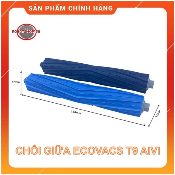 Thanh cuốn (chổi giữa) Robot lau nhà hút bụi Ecovcas T5/ T8/ T9 Aivi