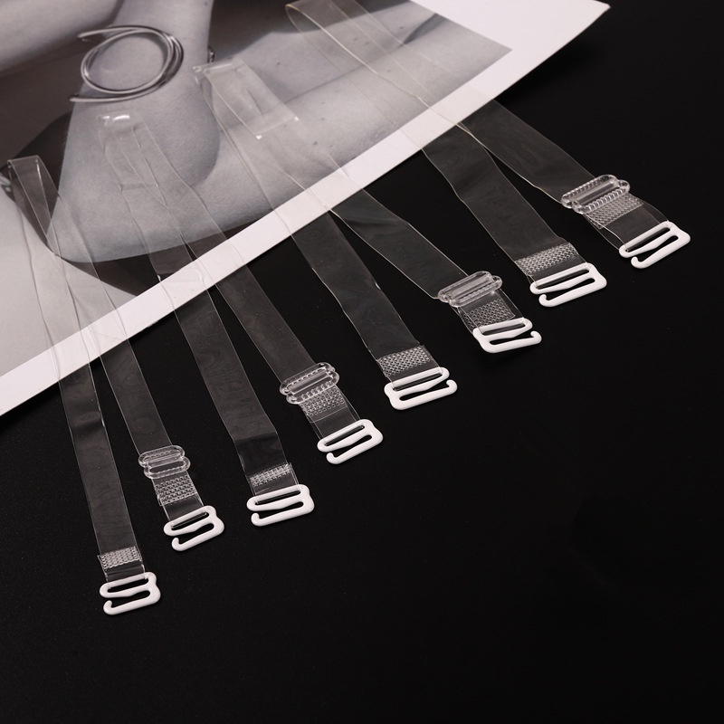 Dây Áo Ngực Nhựa Chống Trượt 1.0 / 1.2 / 1.5 / 1.8cm