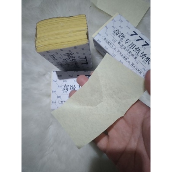 giấy uốn nóng 777.giấy dai bền tái sử dụng được