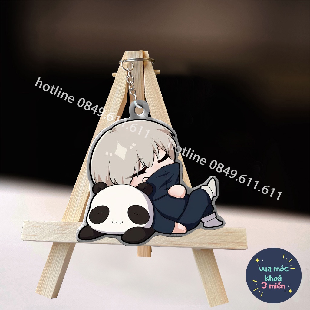 Móc khóa anime Jujutsu Kaisen chú thuật hồi chiến in hình nhân vật Toge Inumaki