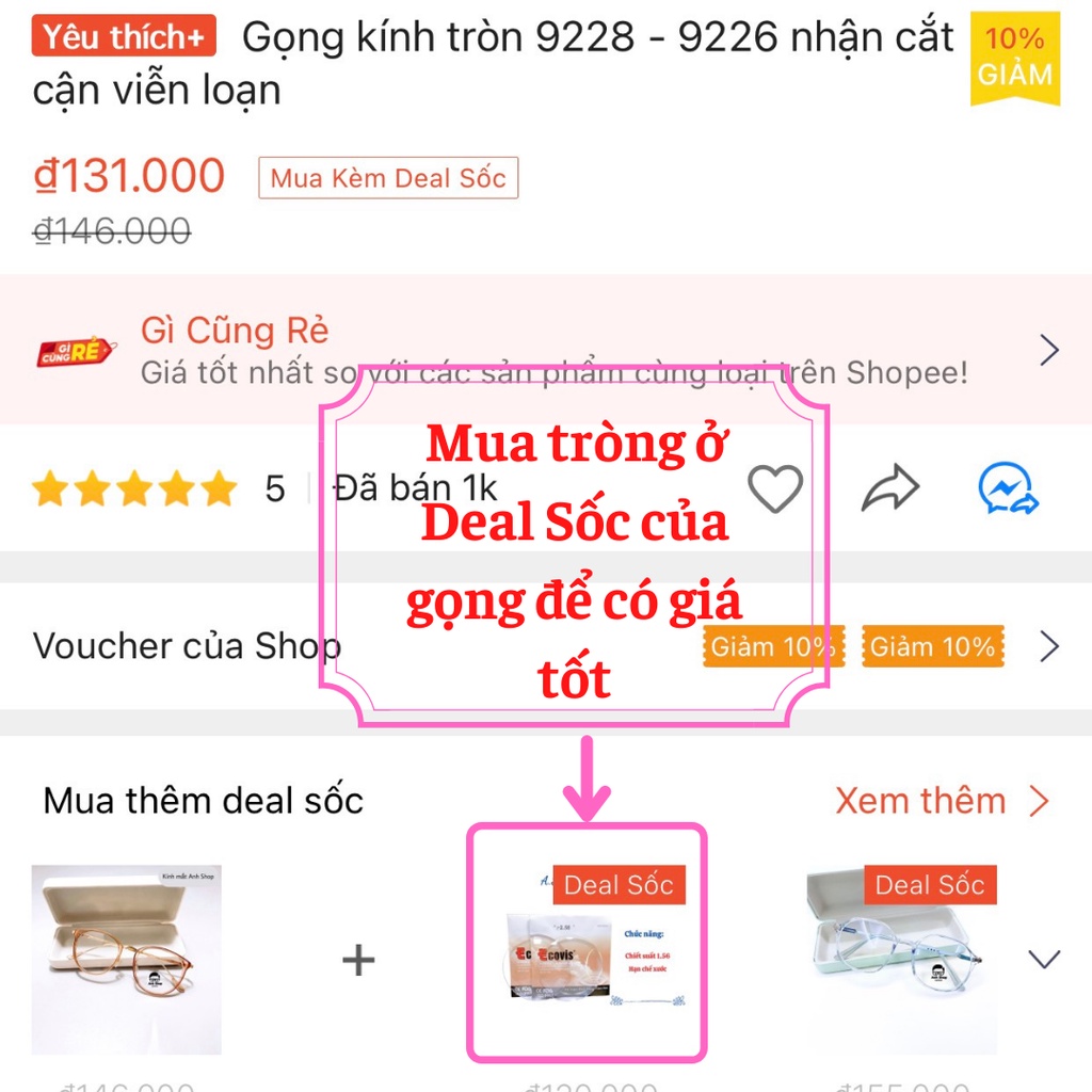 Gọng kính vuông cao cấp thời trang nữ kim loại AS87006B