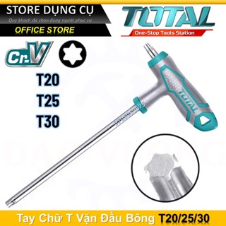 Lục giác bông hoa thị cán chữ T TOTAL T20, T25, T30 | Tay vặn lục giác bông THHW15T201001 THHW15T251001 THHW15T301501