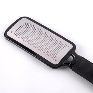 Chà gót chân inox bằng tay cán nhựa
