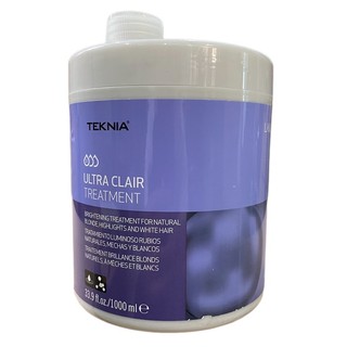 Kem ủ tóc giữ bóng cho tóc rất sáng hoặc bạc Lakme Teknia Ultra Clair Treatment 1000ml | New 2024