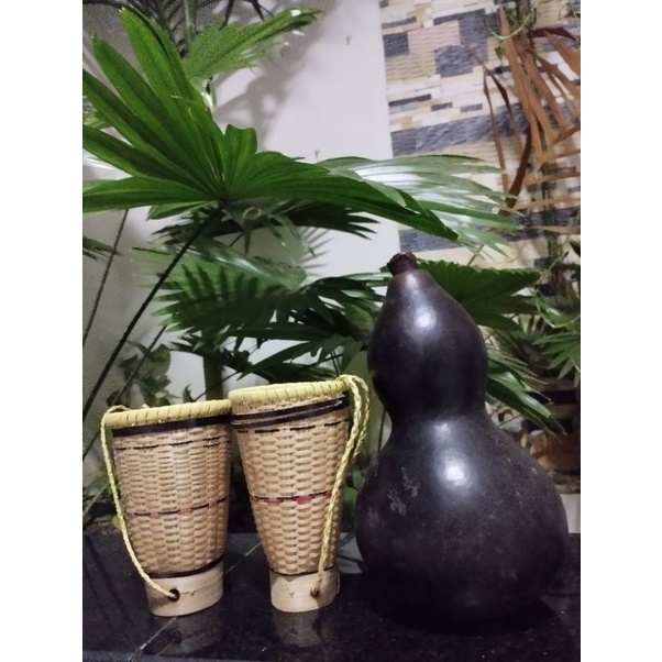 Gùi tre mini trang trí