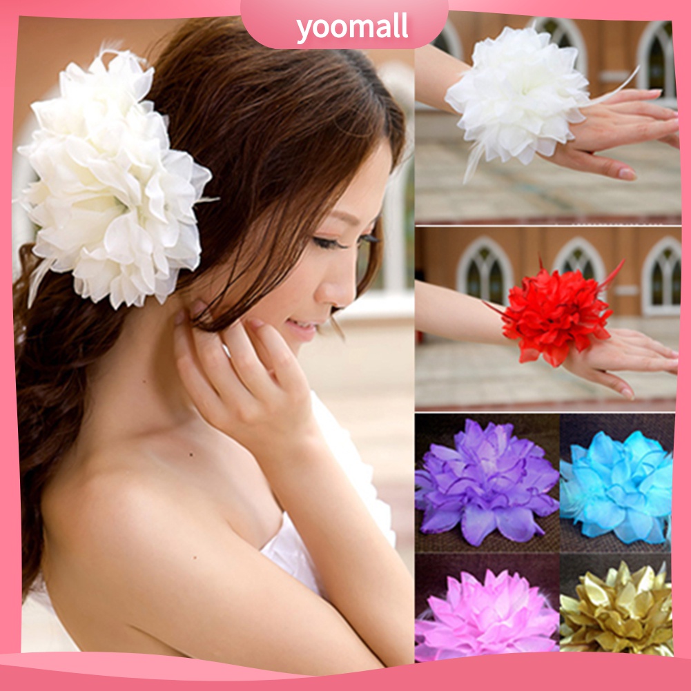 Cài tóc hình bông hoa thời trang nữ dễ thương