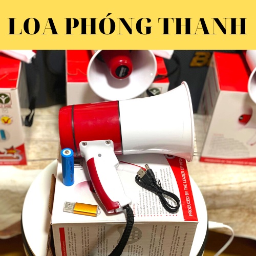 Loa phóng thanh cầm tay 35w hỗ trợ bán hàng rong hiệu quả cao