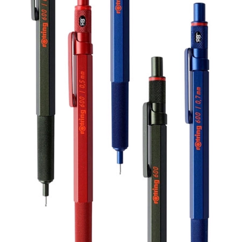 ROTRING 600 - Bút chì bấm Đức thân kim loại sx tại Nhật
