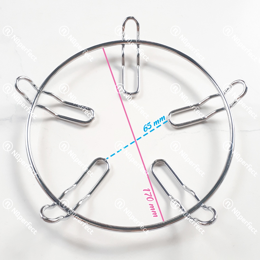 Kiềng phụ 4 chân/5 chân bếp gas âm Electrolux EGT7627CK, EGT9637CK, EGT8028CK, EGT7627EG, EGG7627EK.. - Để nồi chảo nhỏ