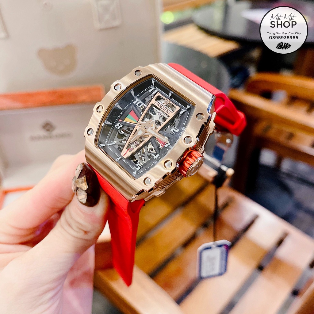 HANBORO BY HUBOLER đồng hồ cặp nam nữ chính hãng siêu đẹp