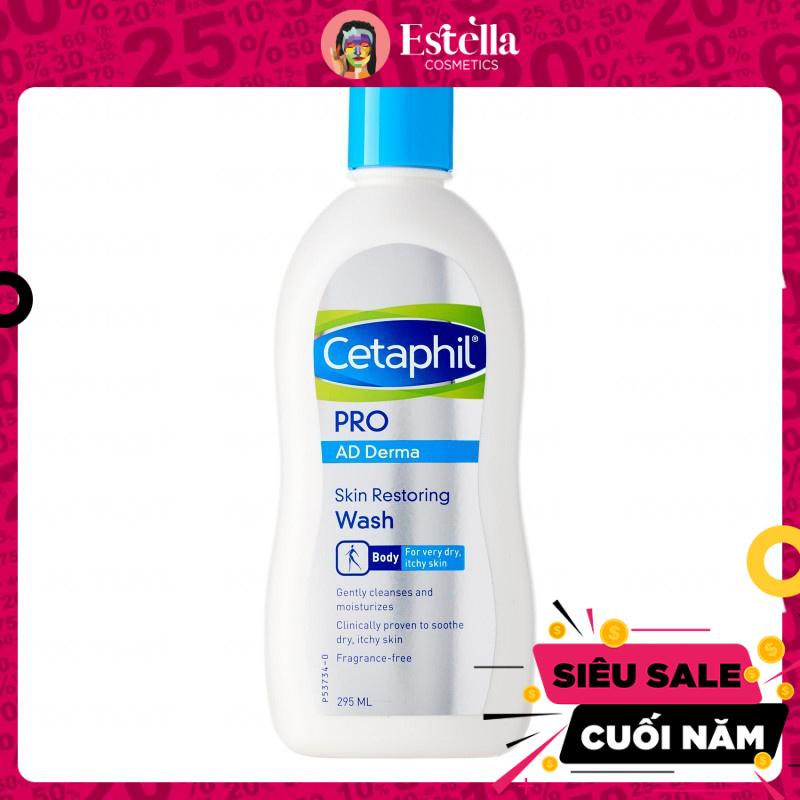 Sữa Tắm Dành Cho Da Khô Ngứa Cetaphil Pro Ad Derma 295ml