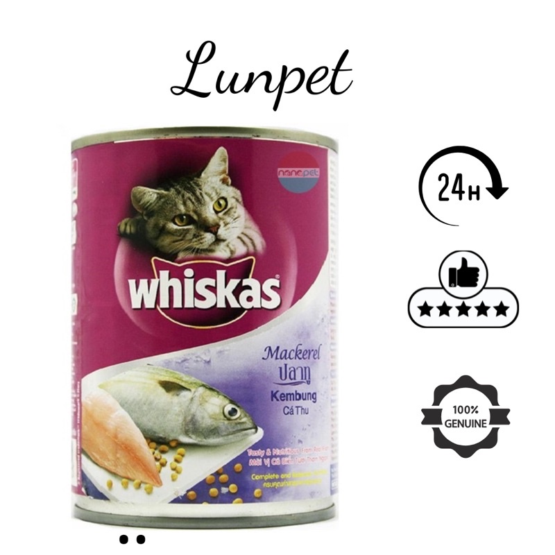 [FREESHIP 99K TOÀN QUỐC] pate whiskas lon cá thu và cá biển
