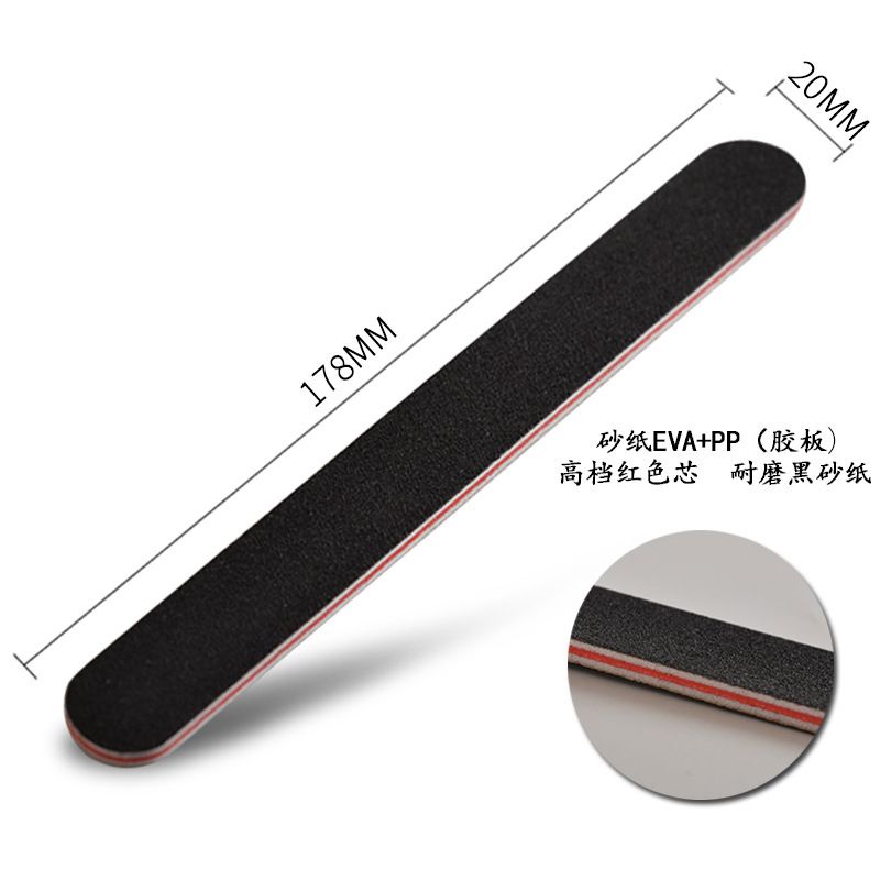 Dũa móng tay đen- dũa 2 mặt