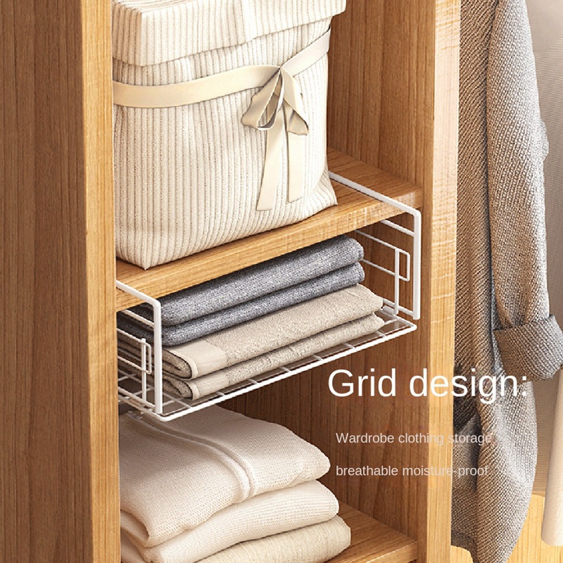 Dưới giỏ kệ , dưới kệ Giỏ dây treo Giỏ dưới kệ Giá để đồ cho nhà bếp Giá sách Pantry