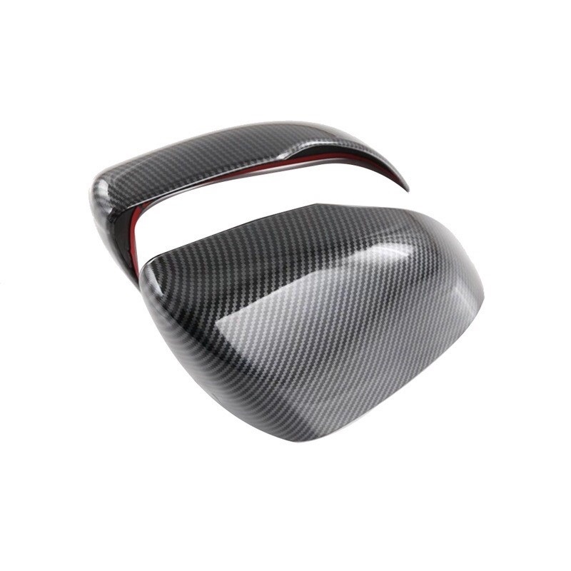 Ốp Gương Kia Carnival 2022 Chất Liệu Nhựa ABS Sợi Carbon Cao Cấp (Bộ 2 chi tiết)