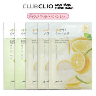 Combo 5 mặt nạ giấy cung cấp nước goodal 23mlx5