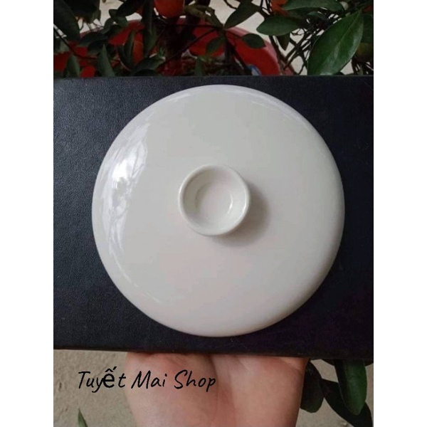 Nắp sứ 0,8l nồi nấu cháo chậm bear