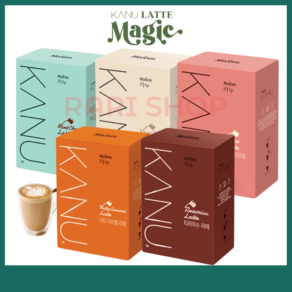 Phấn Trang Điểm KANU Latte 4T.8T.24T Vani / Tiramisu / Dolce / Mint choco / Nutty Caramel (5 Series)