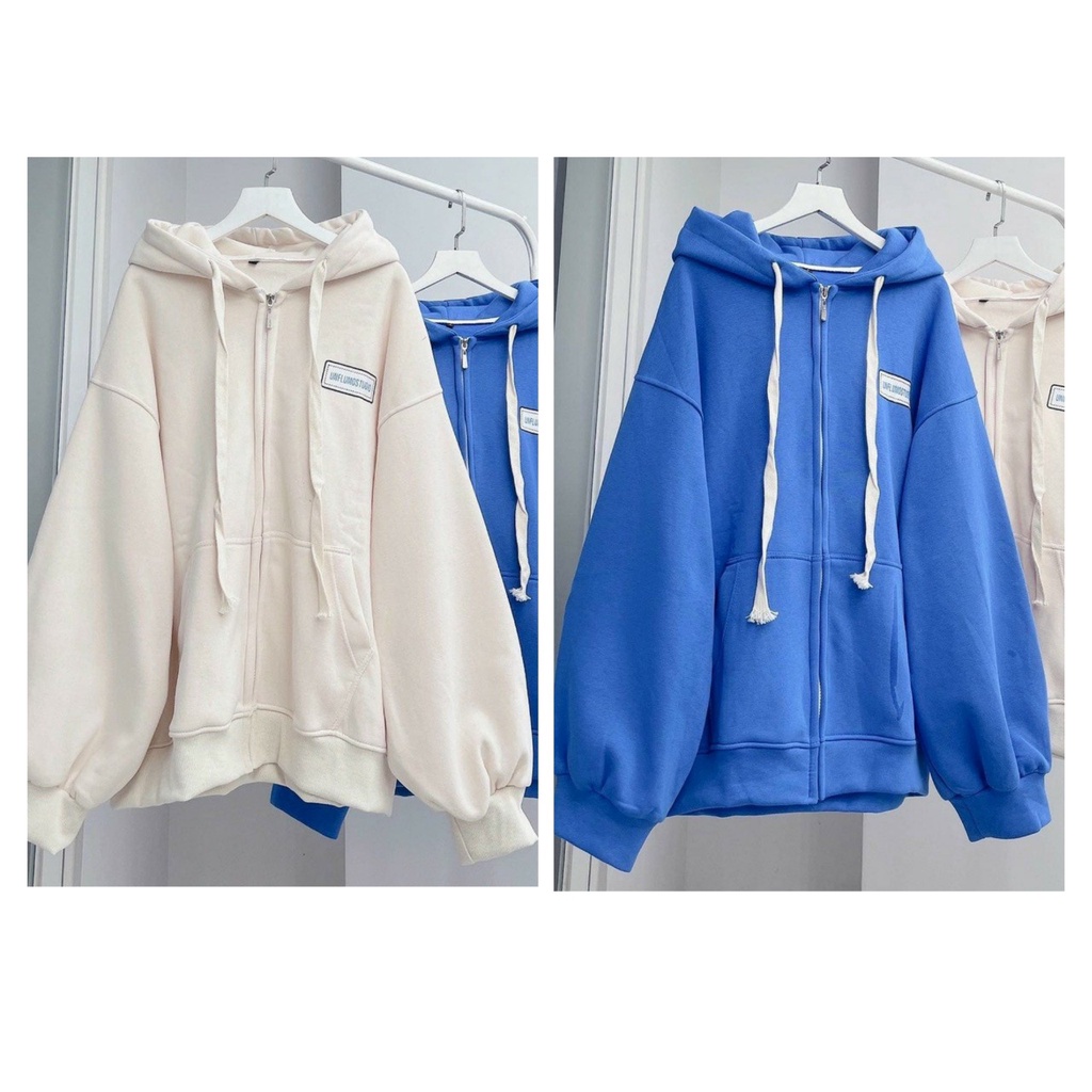 Áo Khoác Hoodie & Sweater Nam Nữ Logo In Chữ Có Nón 2 Lớp Chất Nỉ Mềm Mịn Form Thoải Mải TPkhoac