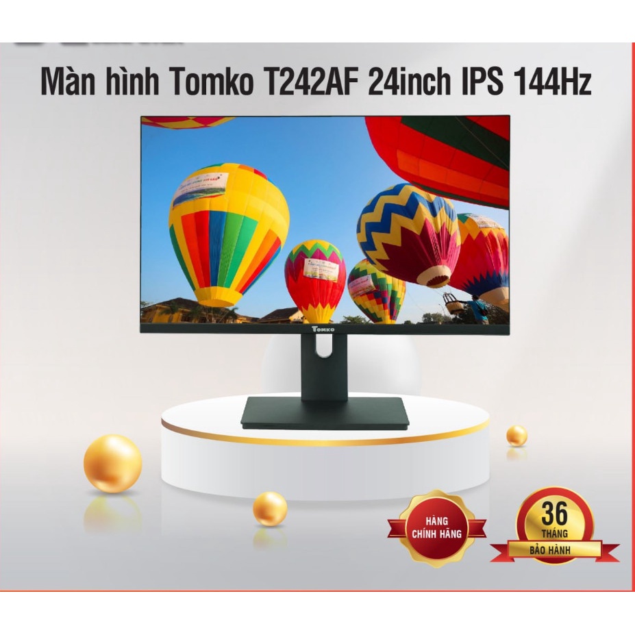 Màn hình máy tính 24 inch FHD T242AF Tần số quét 144HZ Tấm nền IPS - siêu rẻ siêu chất lượng - Hàng chính hãng | BigBuy360 - bigbuy360.vn