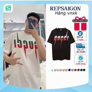 Áo Thun Guccl Hàng Chuẩn Full tem tà, Áo phông guccl sấm sét - repsaigon