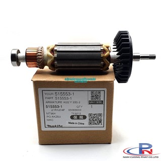 Rô to + stator máy mài Makita Maktec MT964 MT966 MT970 M9506B M9508B 515553-1 621818-2