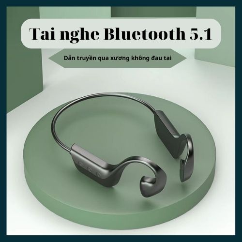 Tai nghe Bluetooth thể thao dẫn truyền xương- J61