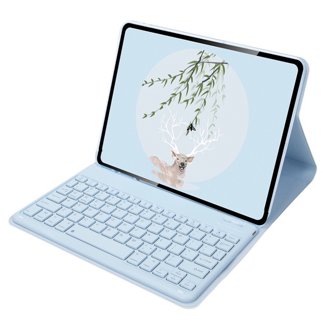 Bao Da Nắp Gập Từ Tính Kèm Bàn Phím Bluetooth Không Dây Cho Lenovo Xiaoxin Pad Pro 11.5 2021 2020 Xiaoxin Pad 11 inch Lenovo Tab P11 Pro P11 Plus