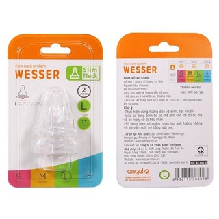 Bình sữa Hàn Quốc Wesser 250ML