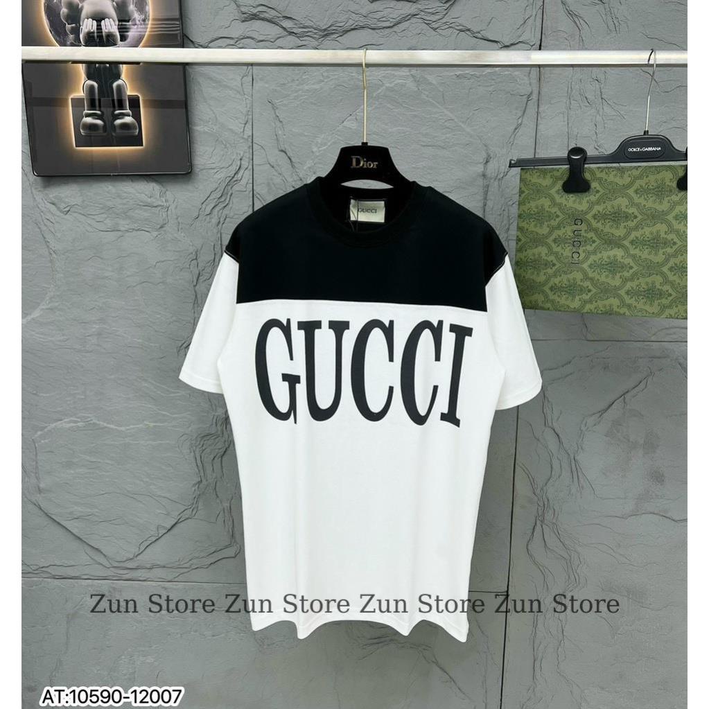 Áo thun GUCCI hót trend - Áo Phông Tay Lỡ Nam Nữ From Rộng Chất Cotton Cót Tông Co Dãn Hót 2022 Zun Store